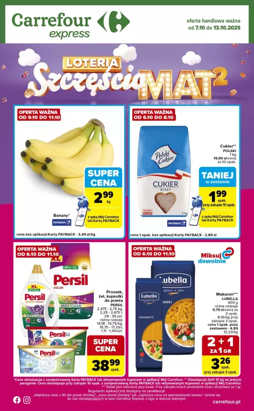 Carrefour Express - gazetka promocyjna Gazetka Express od poniedziałku 06.10 do poniedziałku 13.10