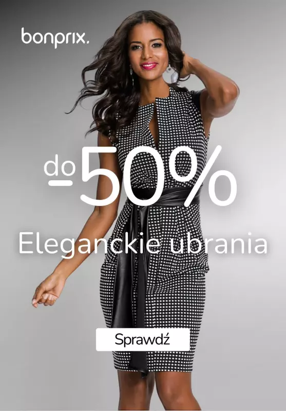 bonprix - gazetka promocyjna Do -50% eleganckie ubrania od piątku 22.03 do czwartku 28.03