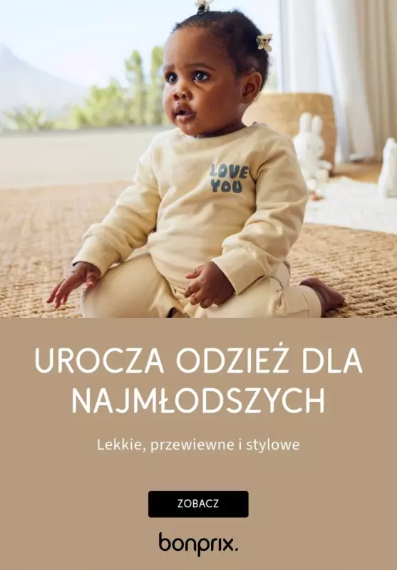 bonprix - gazetka promocyjna Ubrania dla niemowląt od 27,98 zł od środy 15.05 do wtorku 21.05
