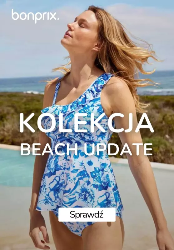 bonprix - gazetka promocyjna Kolekcja plażowa Beach Update od czwartku 11.07 