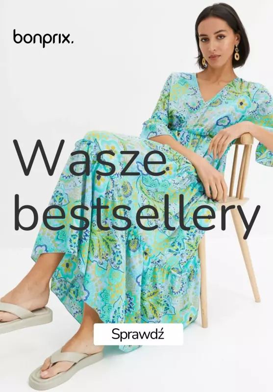 bonprix - gazetka promocyjna Wasze bestsellery od poniedziałku 19.08 do niedzieli 25.08