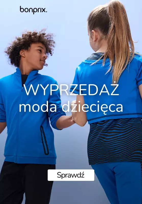 bonprix - gazetka promocyjna Moda dziecięca WYPRZEDAŻ od piątku 23.08 do czwartku 29.08