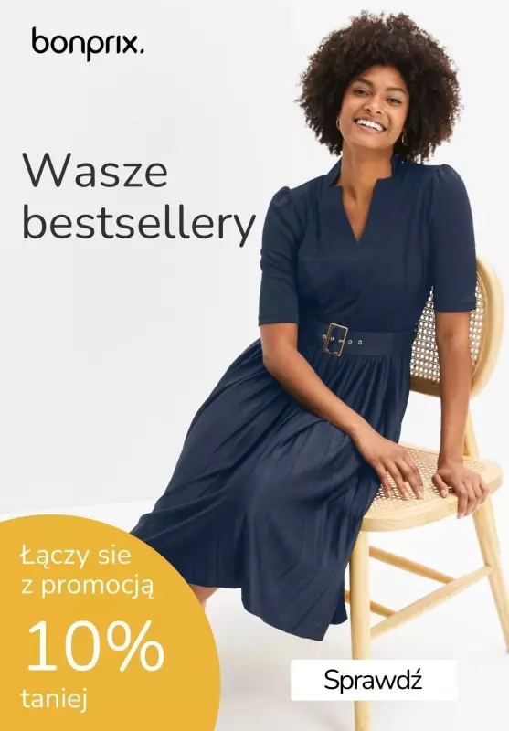 bonprix - gazetka promocyjna Wasze bestsellery od środy 04.09 do wtorku 10.09