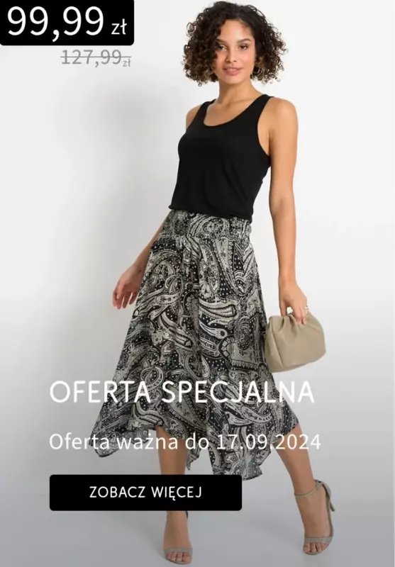 bonprix - gazetka promocyjna Oferta SPECJALNA i ceny WOW od czwartku 12.09 do wtorku 17.09