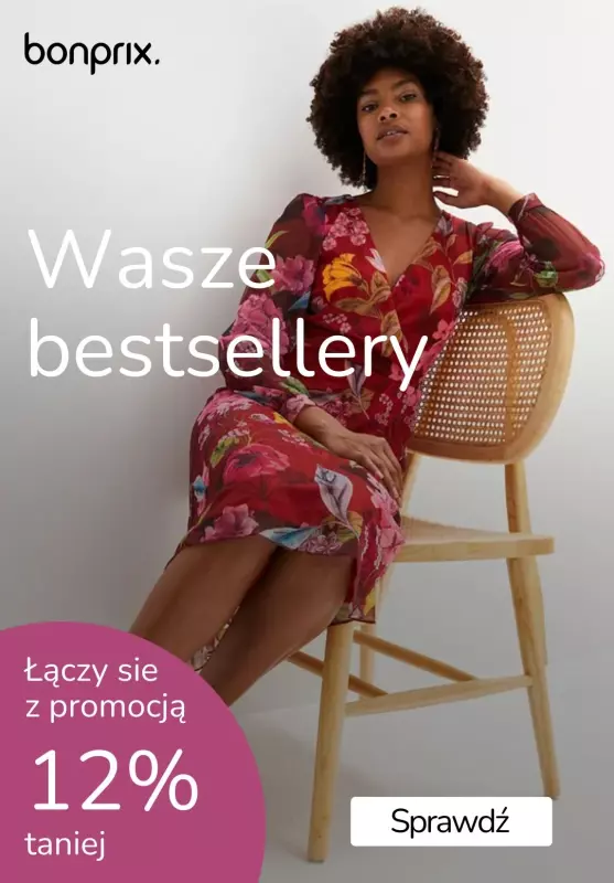 bonprix - gazetka promocyjna Wasze bestsellery od środy 18.09 