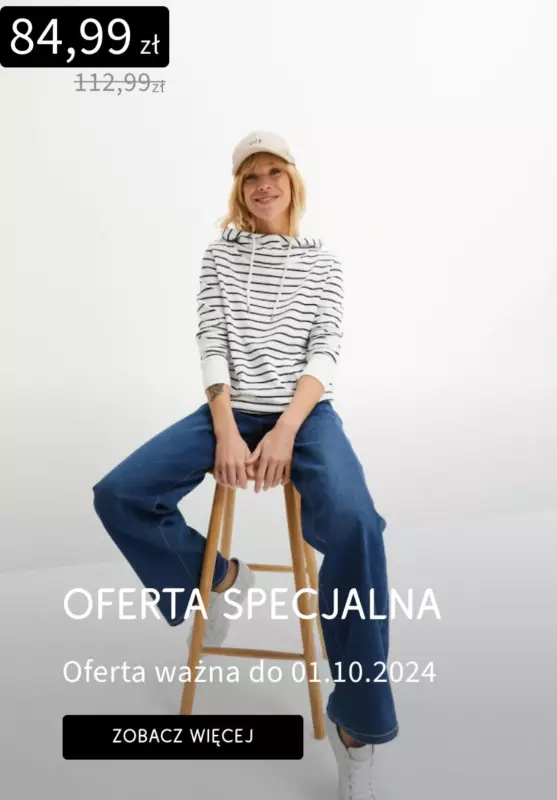 bonprix - gazetka promocyjna Oferta specjalna i najwyżej oceniane ubrania od czwartku 26.09 do wtorku 01.10