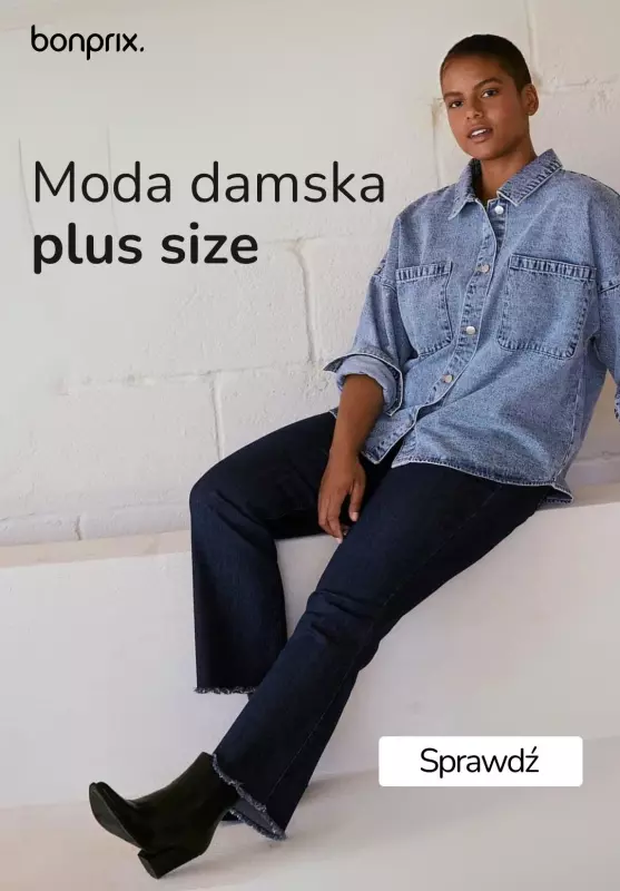 bonprix - gazetka promocyjna Moda plus size od środy 02.10 do wtorku 08.10