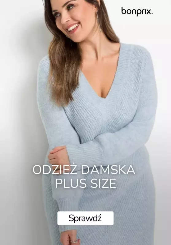 bonprix - gazetka promocyjna Odzież damska Plus size od piątku 25.10 