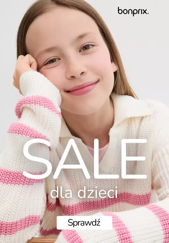 bonprix - gazetka promocyjna SALE dla dzieci | ceny od 29,98 zł od środy 06.11 do wtorku 12.11