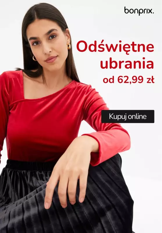 bonprix - gazetka promocyjna Odświętne ubrania od 62,99 zł od czwartku 14.11 do środy 20.11