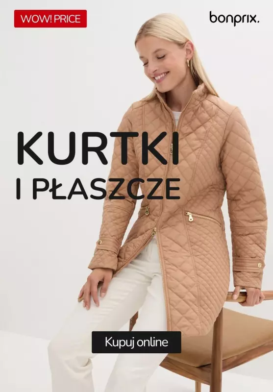 bonprix - gazetka promocyjna Kurtki i płaszcze WOW!PRICE od soboty 16.11 do piątku 29.11