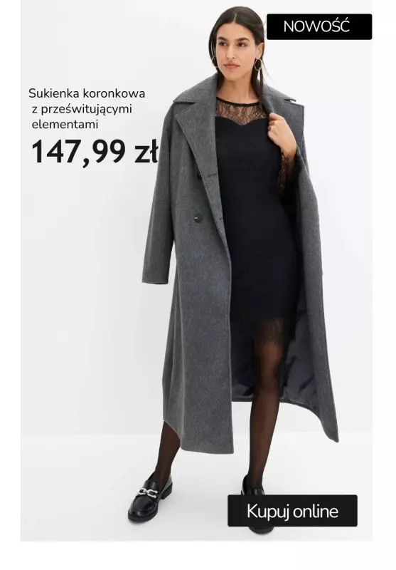 bonprix - gazetka promocyjna Elegancka koronka w Super cenach! od poniedziałku 18.11 do piątku 29.11 - strona 5