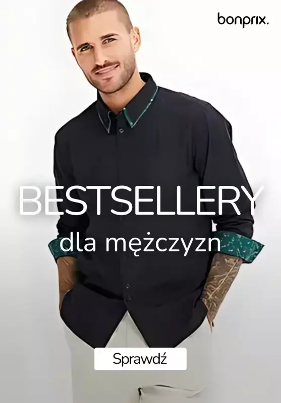 bonprix - gazetka promocyjna Bestsellery dla niego od poniedziałku 18.11 do piątku 29.11