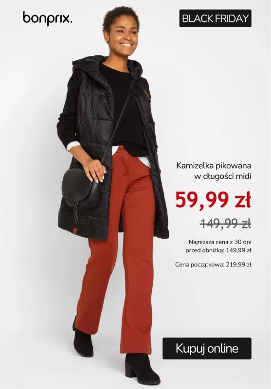 bonprix - gazetka promocyjna Najlepsze okazje na Black Friday do -60% od czwartku 21.11 do niedzieli 01.12 - strona 2