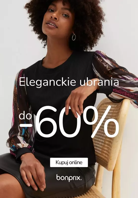 bonprix - gazetka promocyjna Eleganckie ubrania do -60% od soboty 23.11 