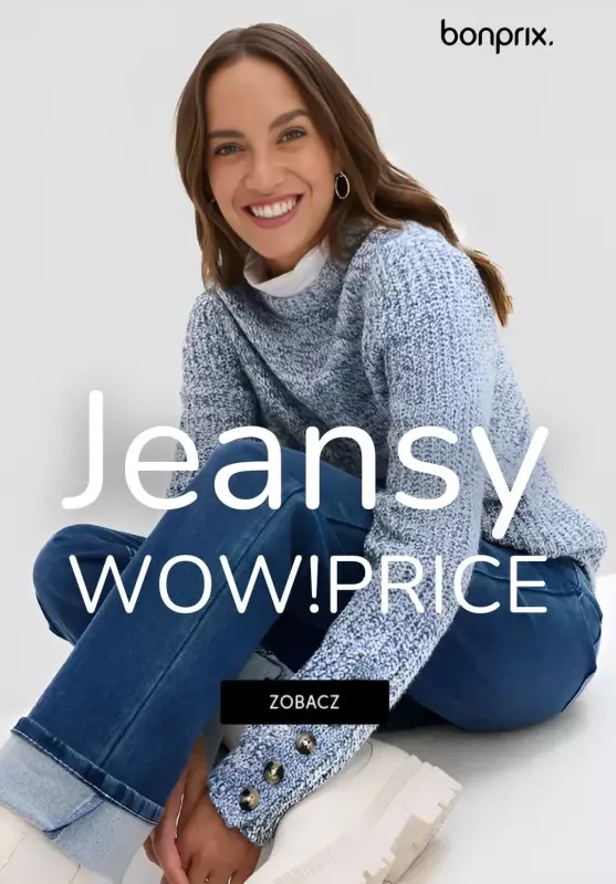 bonprix - gazetka promocyjna Jeans WOW!PRICE  