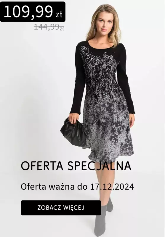 bonprix - gazetka promocyjna Oferta SPECJALNA i ceny WOW od czwartku 12.12 do wtorku 17.12