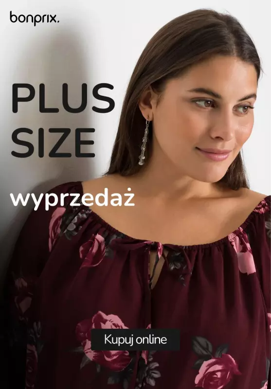 bonprix - gazetka promocyjna Plus size - wyprzedaż od wtorku 31.12 do poniedziałku 06.01