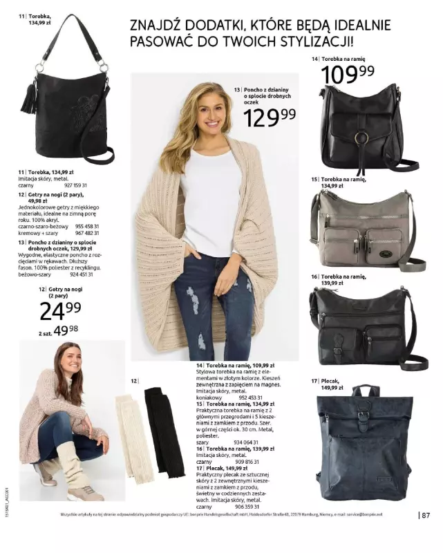 bonprix - gazetka promocyjna Katalog DŻINSOWE TRENDY od piątku 31.01 do czwartku 20.03 - strona 89