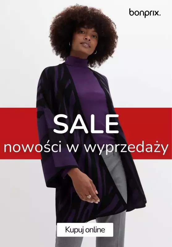 bonprix - gazetka promocyjna Nowości w wyprzedaży! od soboty 08.02 do poniedziałku 17.02