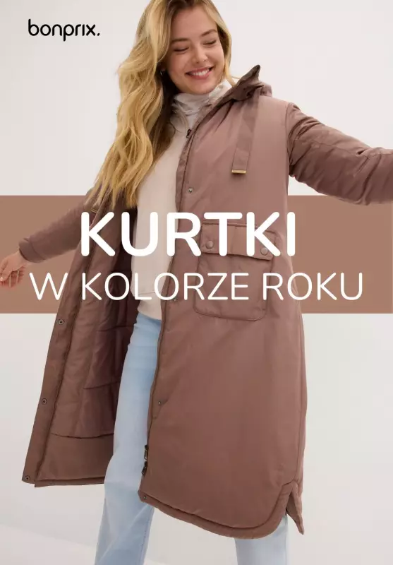 bonprix - gazetka promocyjna Kurtki w kolorze roku od czwartku 20.02 