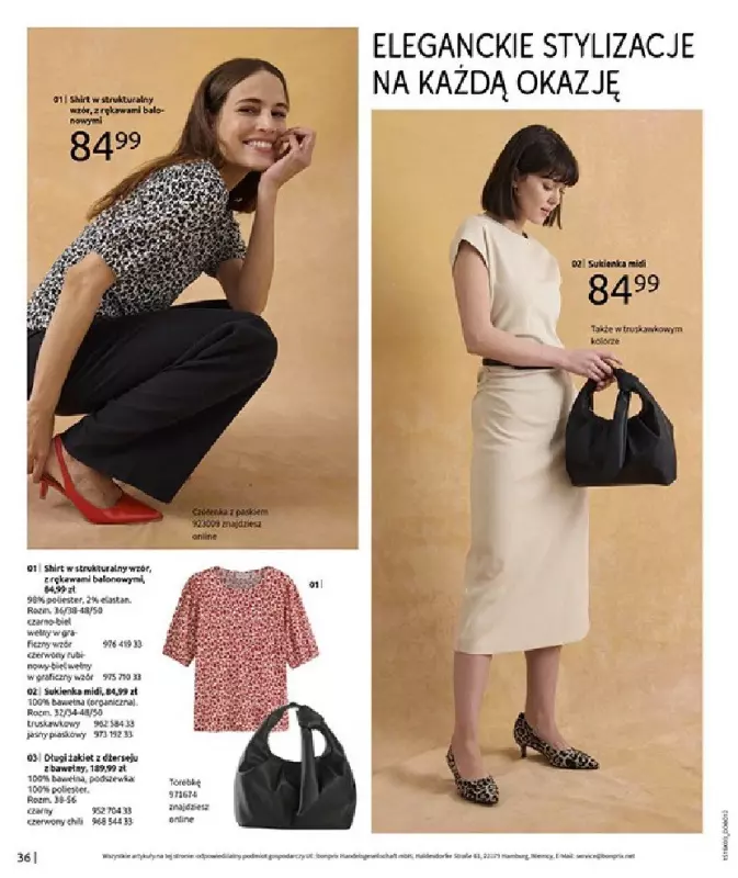 bonprix - gazetka promocyjna Katalog PREMIERA SEZONU od poniedziałku 03.03 do niedzieli 25.05 - strona 38