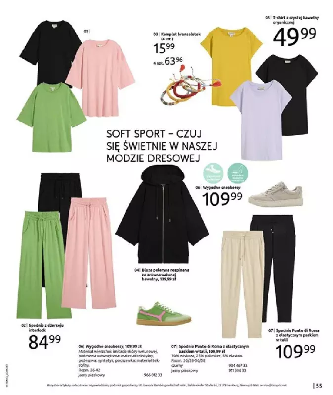 bonprix - gazetka promocyjna Katalog PREMIERA SEZONU od poniedziałku 03.03 do niedzieli 25.05 - strona 57