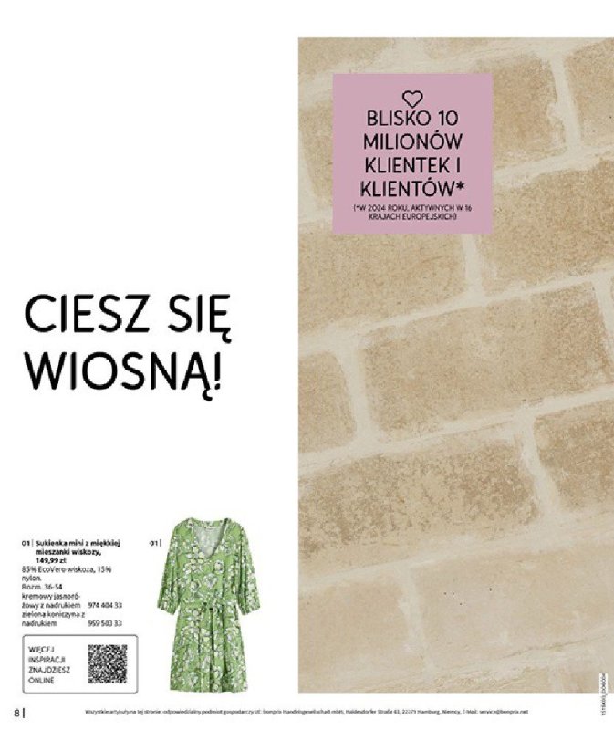 bonprix - gazetka promocyjna Katalog PREMIERA SEZONU od poniedziałku 03.03 do niedzieli 25.05 - strona 10
