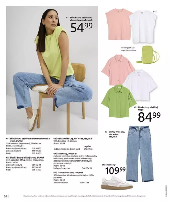 bonprix - gazetka promocyjna Katalog PREMIERA SEZONU od poniedziałku 03.03 do niedzieli 25.05 - strona 58
