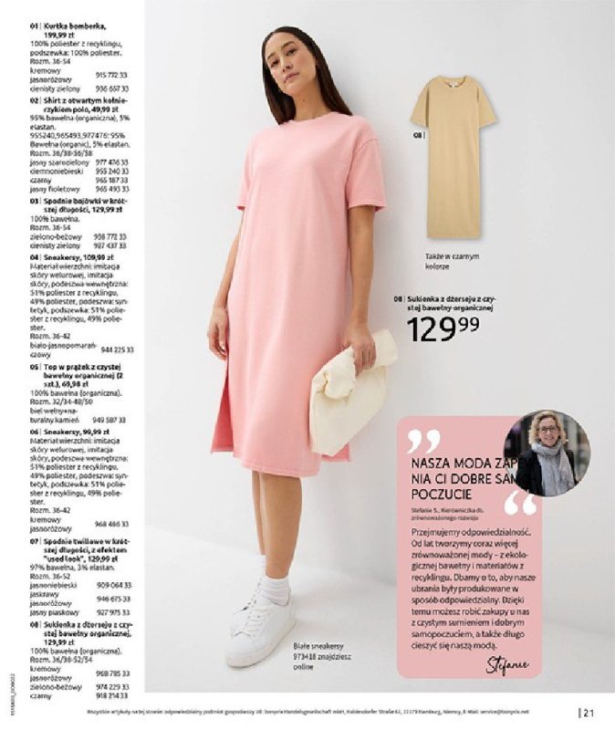 bonprix - gazetka promocyjna Katalog PREMIERA SEZONU od poniedziałku 03.03 do niedzieli 25.05 - strona 23