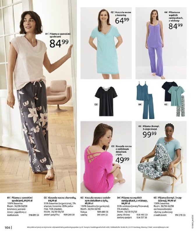 bonprix - gazetka promocyjna Katalog PREMIERA SEZONU od poniedziałku 03.03 do niedzieli 25.05 - strona 106