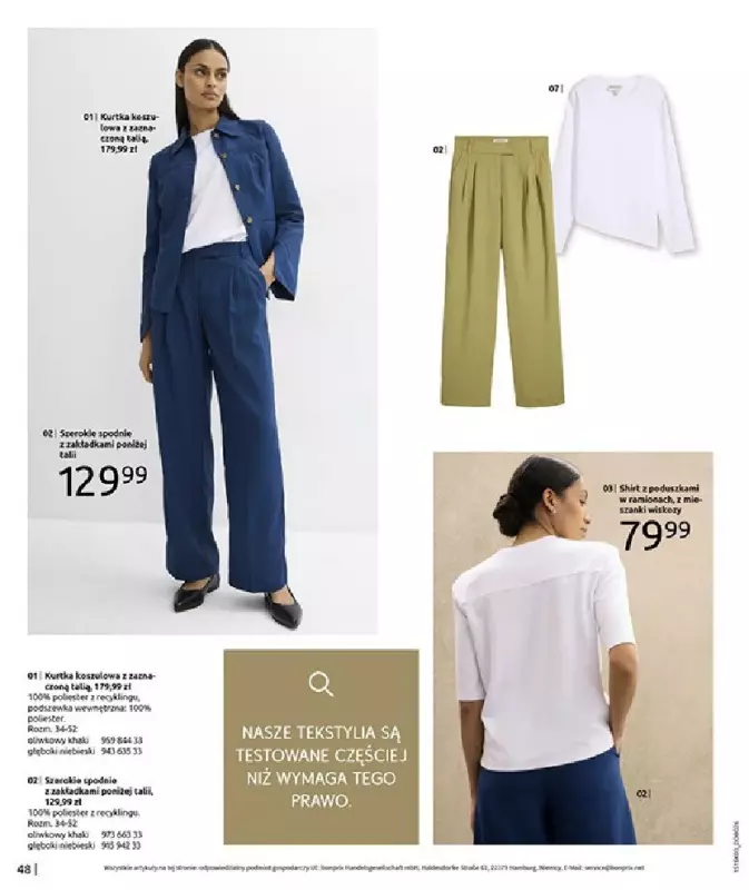 bonprix - gazetka promocyjna Katalog PREMIERA SEZONU od poniedziałku 03.03 do niedzieli 25.05 - strona 50