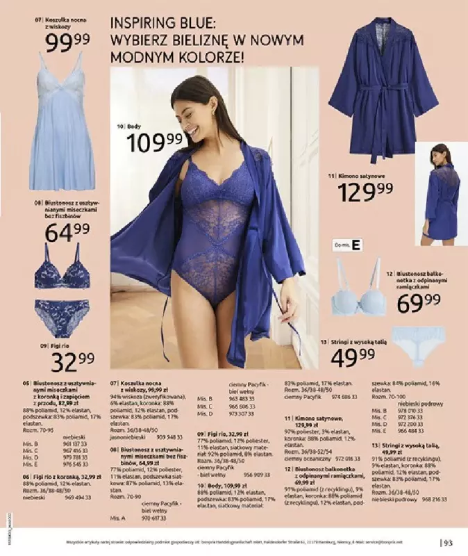 bonprix - gazetka promocyjna Katalog PREMIERA SEZONU od poniedziałku 03.03 do niedzieli 25.05 - strona 95