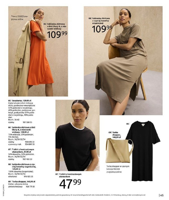 bonprix - gazetka promocyjna Katalog PREMIERA SEZONU od poniedziałku 03.03 do niedzieli 25.05 - strona 47