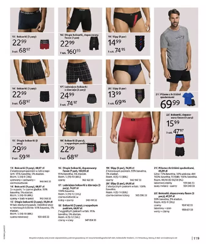 bonprix - gazetka promocyjna Katalog PREMIERA SEZONU od poniedziałku 03.03 do niedzieli 25.05 - strona 121