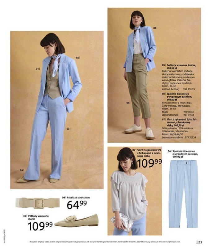 bonprix - gazetka promocyjna Katalog PREMIERA SEZONU od poniedziałku 03.03 do niedzieli 25.05 - strona 25