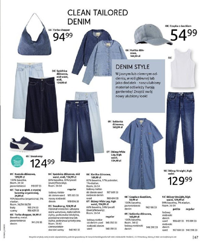 bonprix - gazetka promocyjna Katalog PREMIERA SEZONU od poniedziałku 03.03 do niedzieli 25.05 - strona 69