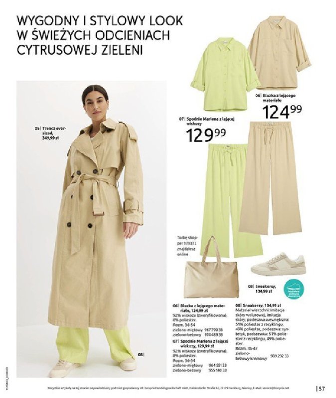 bonprix - gazetka promocyjna Katalog PREMIERA SEZONU od poniedziałku 03.03 do niedzieli 25.05 - strona 59