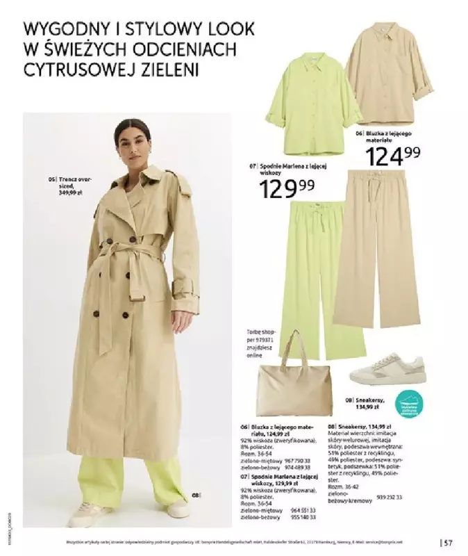 bonprix - gazetka promocyjna Katalog PREMIERA SEZONU od poniedziałku 03.03 do niedzieli 25.05 - strona 59