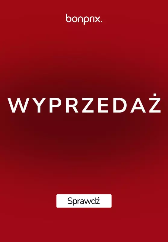 bonprix - gazetka promocyjna WYPRZEDAŻ  