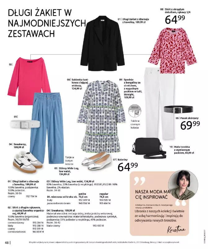bonprix - gazetka promocyjna HITY WIOSENNEJ MODY od czwartku 24.04 do soboty 31.05 - strona 50