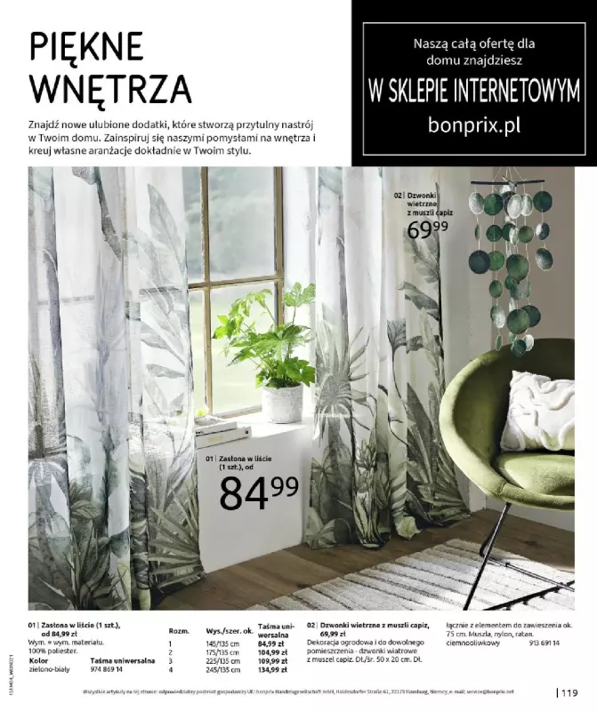 bonprix - gazetka promocyjna HITY WIOSENNEJ MODY od czwartku 24.04 do soboty 31.05 - strona 121