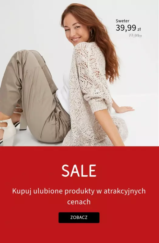 bonprix - gazetka promocyjna Wyprzedaż damska od poniedziałku 05.05 do niedzieli 11.05