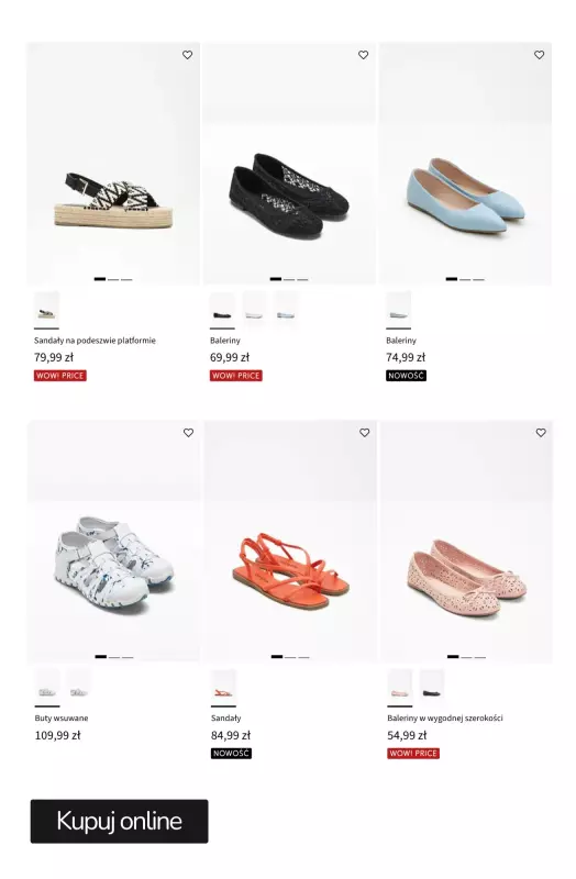 bonprix - gazetka promocyjna Buty na letnie dni CENY WOW od poniedziałku 05.05 do niedzieli 11.05 - strona 7