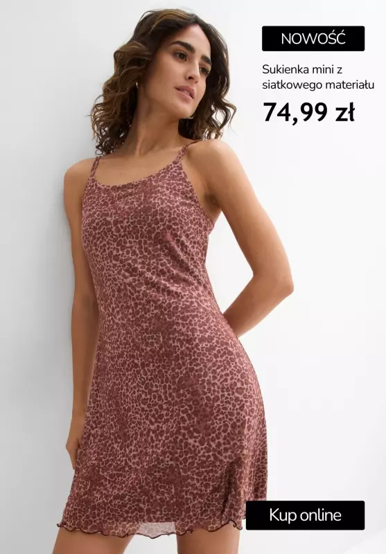 bonprix - gazetka promocyjna Nowe modele sukienek od środy 07.05  - strona 5