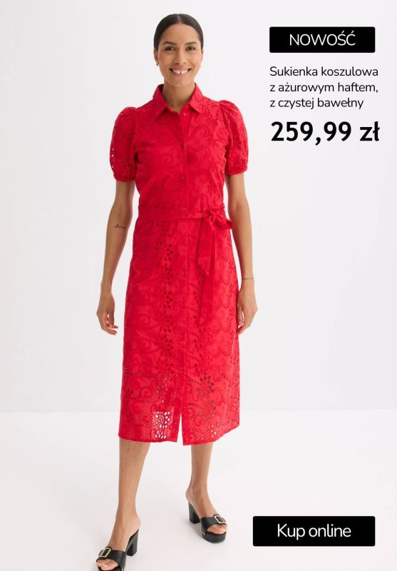 bonprix - gazetka promocyjna Nowe modele sukienek od środy 07.05  - strona 4