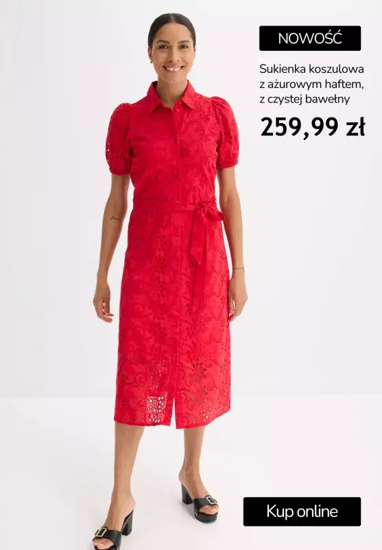 bonprix - gazetka promocyjna Nowe modele sukienek od środy 07.05  - strona 4
