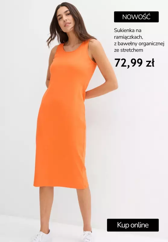 bonprix - gazetka promocyjna Nowe modele sukienek od środy 07.05  - strona 6