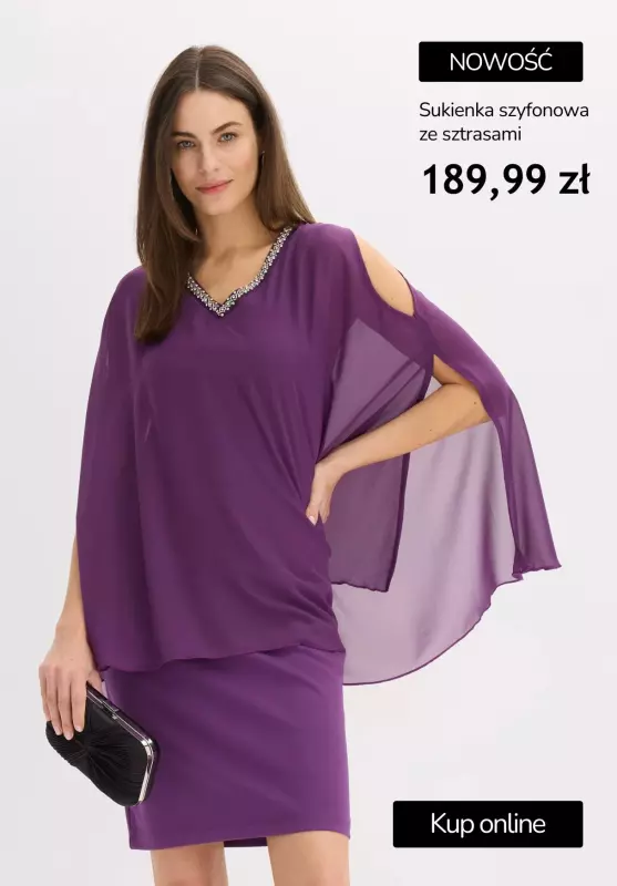 bonprix - gazetka promocyjna Nowe modele sukienek od środy 07.05  - strona 11