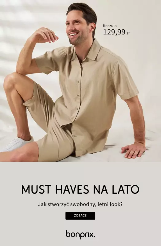 bonprix - gazetka promocyjna Moda męska od piątku 09.05 do czwartku 15.05